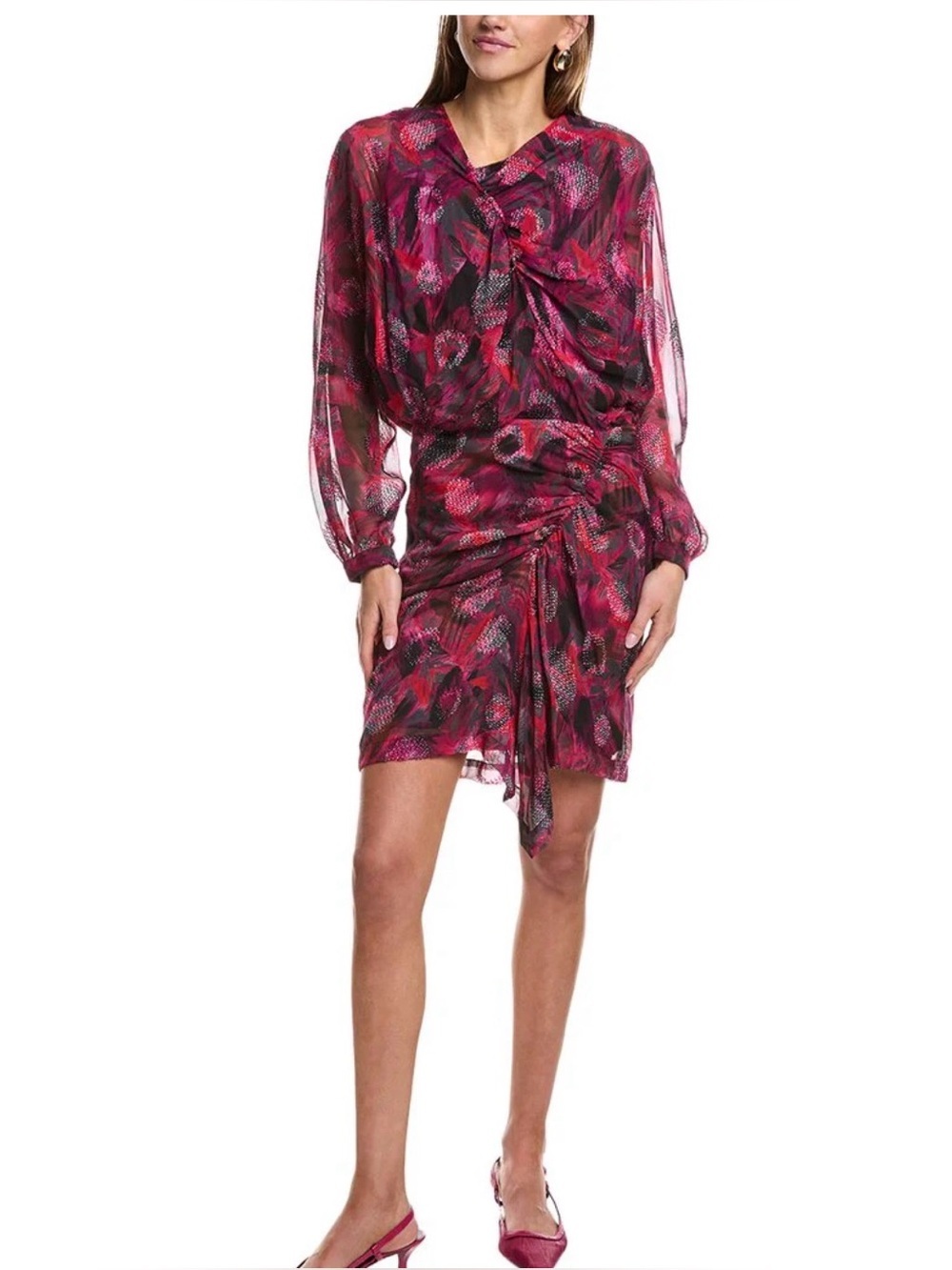 Iro Women's Purple Paolina dress Size FR40/US8
